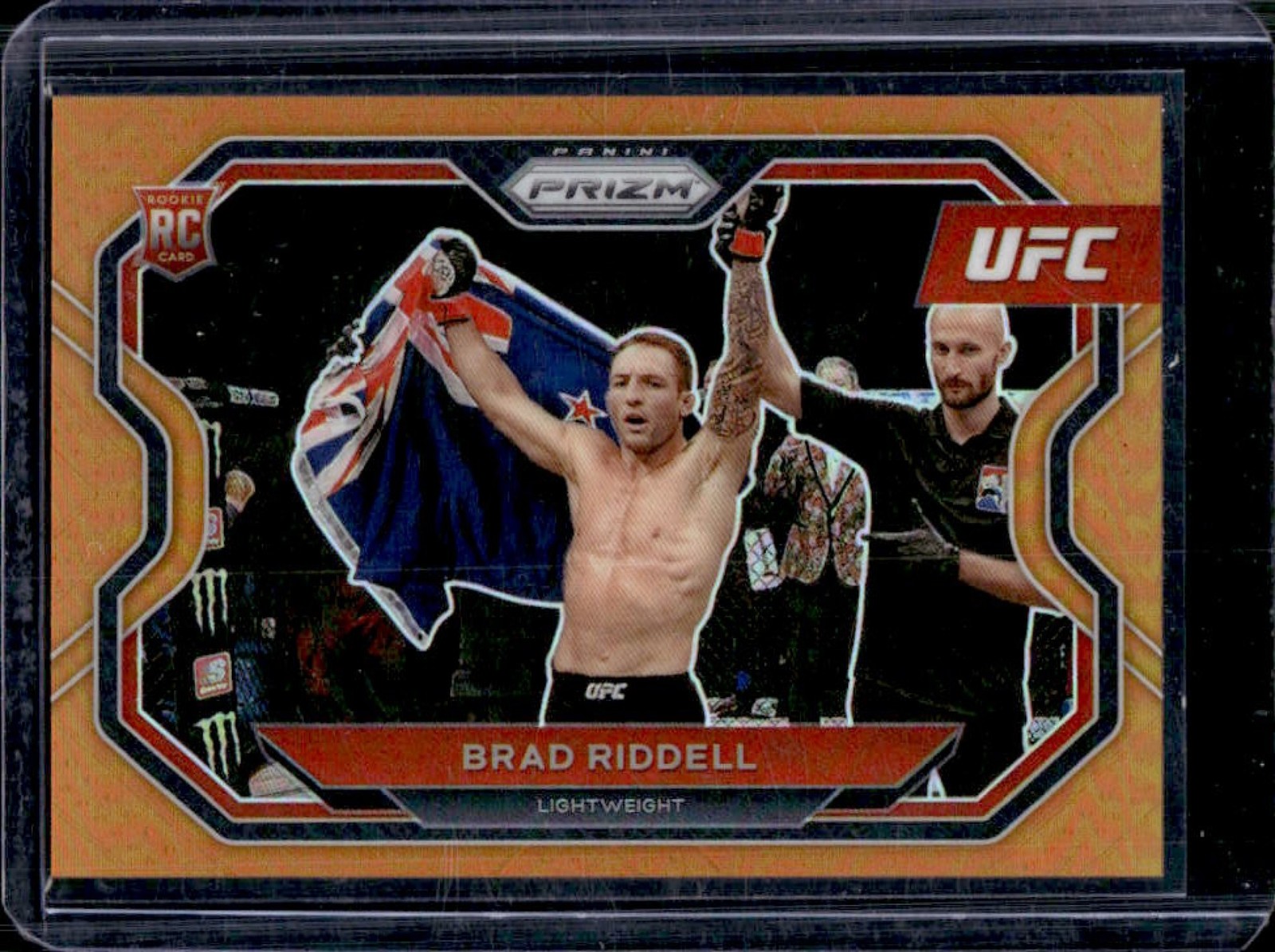 2021 Prizm UFC Brad Riddell RC Orange Prizms Rookie #/99
