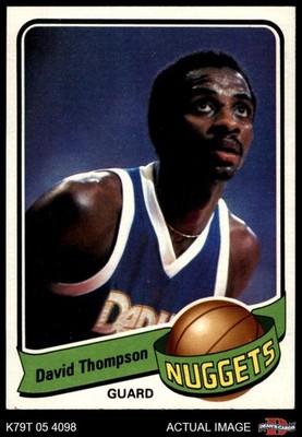 1979 Topps #50 David Thompson Nuggets North Carolina St 7.5 - NM+