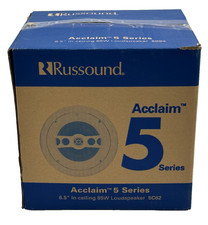 1 PAIR RUSSOUND ACCLAIM 5 MAIN STEREO SPEAKERS 5C62 85W 6.5" IN-CEILING (mci99)