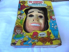 Vintage 1976 FONZ Ben Cooper Halloween Costume Small 4-6 Happy Days w Box Fonzie