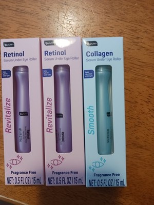 b pure Retinol&Collagen Serum Under Eye Roller Fragrance Free