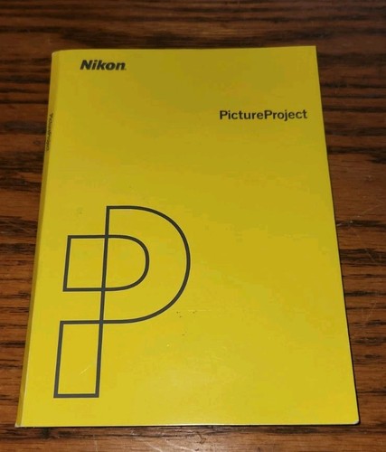 Nikon Picture Project 1.0 Software & Manual CD's Windows & MAC - Picture 1 of 4