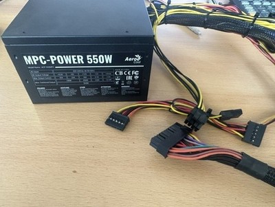 Aero Cool MPC-POWER 550W Computer Netzteil PSU - gebraucht