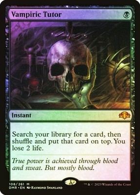 Vampiric Tutor *FOIL* - DMR - NM - Magic The Gathering - MTG