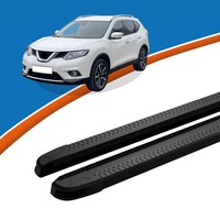 Trittbretter Passend FüR Schweller Nissan X Trail Baujahr 2014-2022 Maja Schwarz
