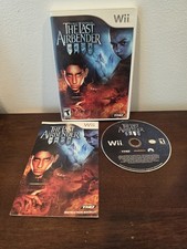 The Last Airbender Night SHYAMALAN (Nintendo Wii, 2010) Video Game Complete CiB 
