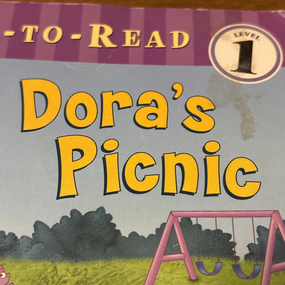 Dora the Explorer: Dora’s Picnic by Christine Ricci Paperback Ready-To-Read Book - Image 2 of 4