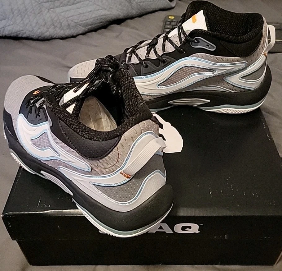 Zapatilla deportiva Shaq Speed Demon 2.0 negra/blanca talla 11 para hombre Foto 2 de 4