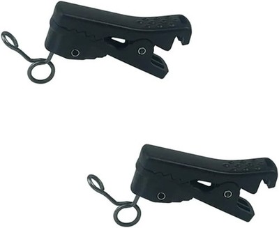 2Pcs Lapel/Lavalier Microphone ABS Tie Clip for Sanken COS-11D Deity W.Lav Pro L