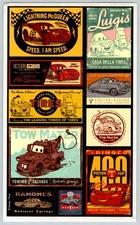 Sandylion Sticker DISNEY PIXAR CARS 4" X 6.5" Sticker Sheet SD16