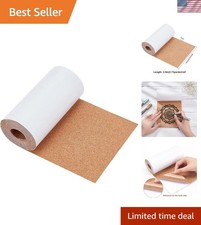 Self-Adhesive Cork Roll, 98.4 X 5.9 Inch Thick Cork Boards for Walls 1 Mm Corks