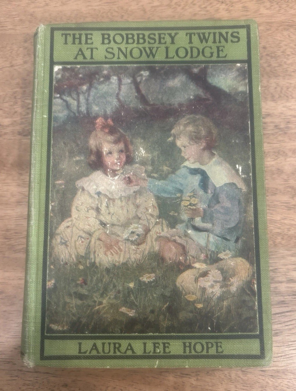 Vintage 1913 The Bobbsey Twins At Snow Lodge HC Book by Laura Lee Hope