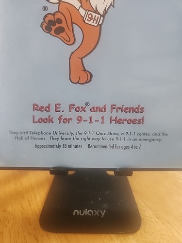 The Great 9-1-1 Adventure DVD 911 For Kids Rare Red E. Fox And Friends 2004 - Picture 2 of 13