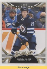 2022-23 Upper Deck MVP Gold Ice Battles Nikolaj Ehlers #189 READ 8tn