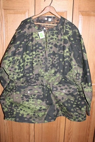 WW2 WWII German Military Elite M42 Reversible Camouflage Smock Size XL
