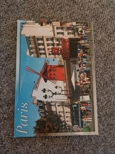 Post Card Paris Moulin Rouge Used