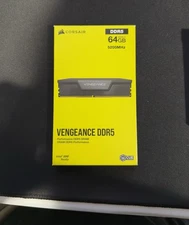 ✅ BRAND NEW CORSAIR VENGEANCE DDR5 RAM 64GB (2x32GB) 5200MHz ✅