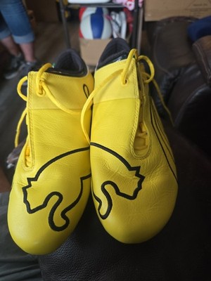 Vibrant Yellow Puma Future Cat M1 Big SF.Scuderia Ferrari Motorsport Sneakers1