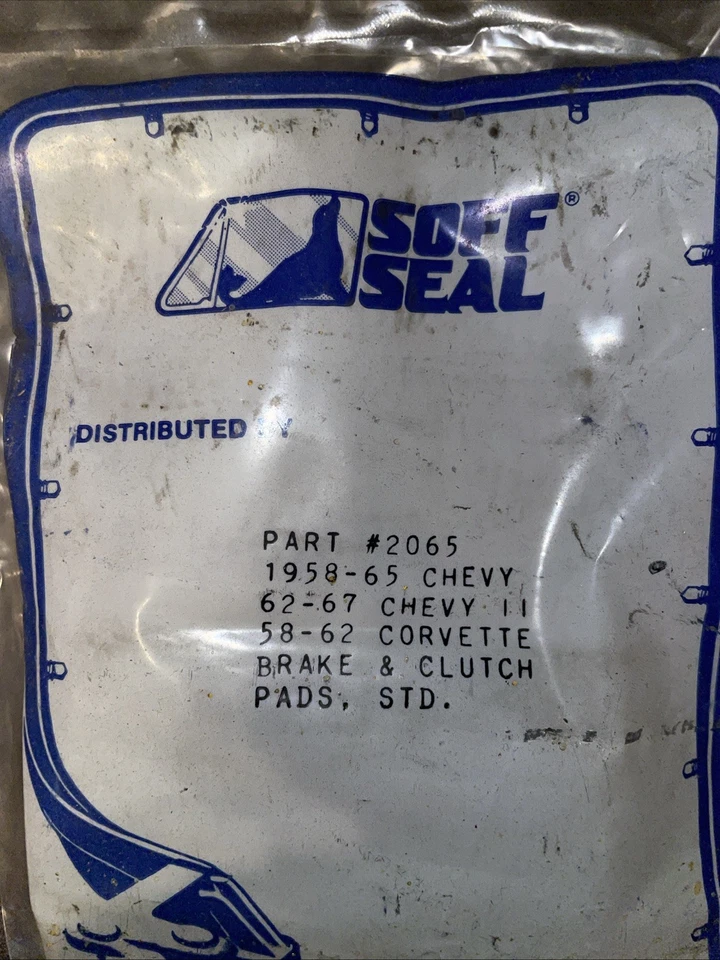 Pastillas de pedal de freno y embrague estándar SoffSeal 2065 Foto 3 de 3