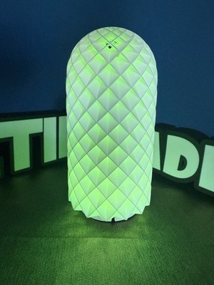 LED Tischlampe Diamond Glow Deko Lampe Farbwechsel Stimmungslicht USB Akku