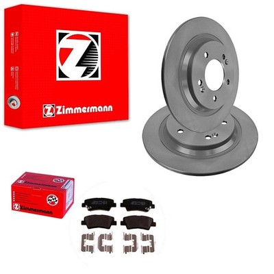 Zimmermann BREMSSCHEIBEN 284mm + BELÄGE HINTEN passend für KIA CEED PROCEED CD
