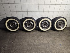 4 X Winterreifen Auf Stahlfelgen 5.5Jx14 Zoll ET45 4x100 für Mazda 323 Bj 2001