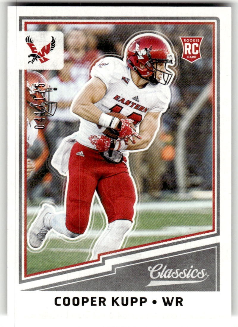Cooper Kupp Panini Classics #218 Blue Back