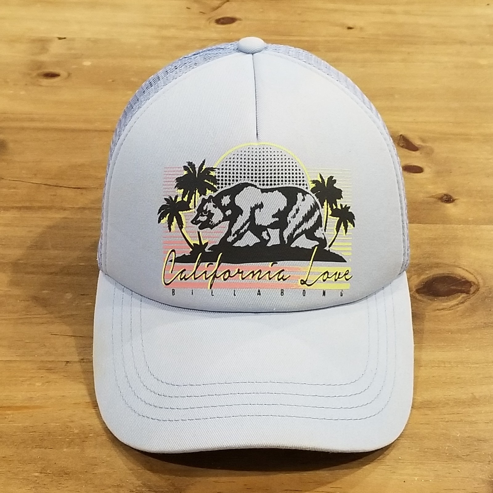 Cap Snapback Mesh Surf Beach One Size