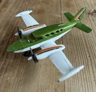 Vintage Green Matchbox 1974 Cessna 402 Lesney Prod. & Co. S.B.8 Made In England