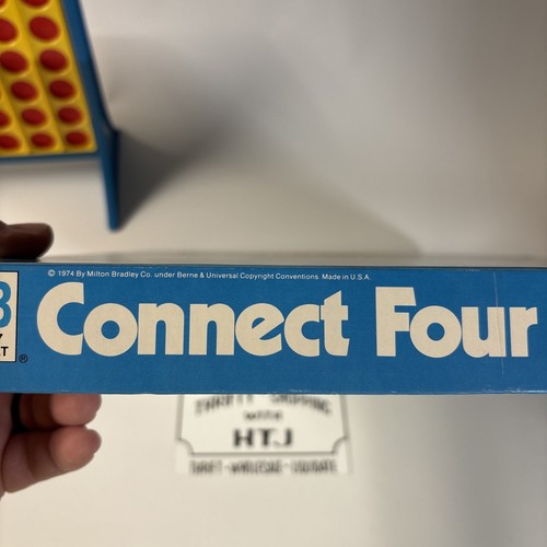 VINTAGE Connect Four COMPLETE Milton Bradley 1974 Great Condition - Picture 5 of 6