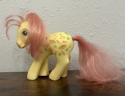 Petit Poney Hasbro 1987 - Twice As Fancy Munchy Hot Dog - Hong Kong - Vintage