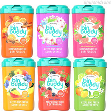 Bin Buddy Bin Freshener Powder 450 g – Kitchen & Wheelie Bin Deodoriser, Pack 1