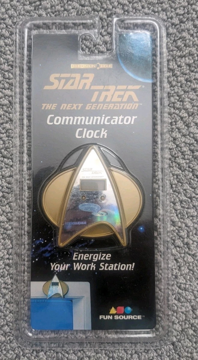 Star Trek Clock In Star Trek Next Generation Collectibles for sale