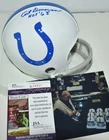 ART DONOVAN AUTOGRAPHED 2 BAR THROWBACK MINI HELMET BALTIMORE COLTS HOF 68 JSA