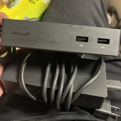 Microsoft 1661 Surface Pro 4 Docking Station w/ Microsoft 1749 90W AC Adapter!