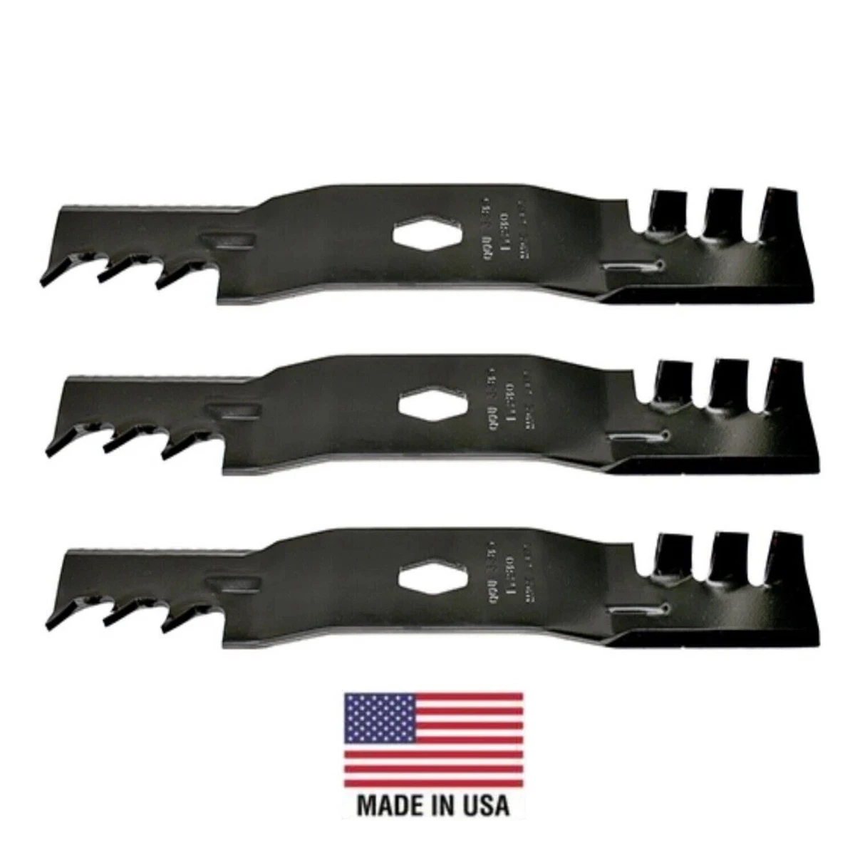 6-Pack Rotary Mulching Blades For Cub Cadet I1050 RZT50 LT1050 SLT1050 LTX1050 ZTT50