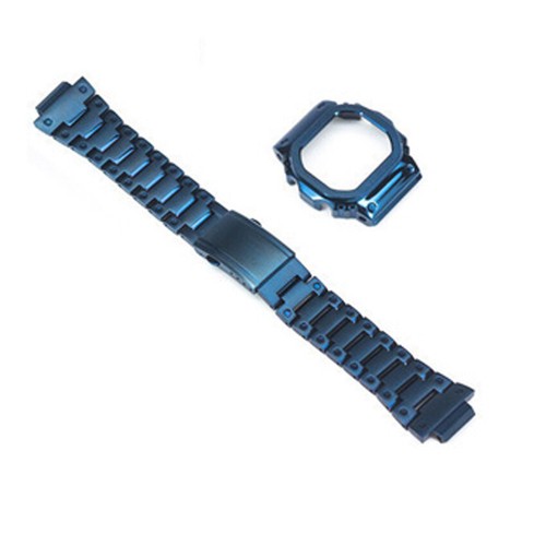 Metallo per Casio G-SHOCK DW5600 GWM5610 Lunetta Orologio Cinturino Cinturino Cassa Cover - Foto 23 di 50