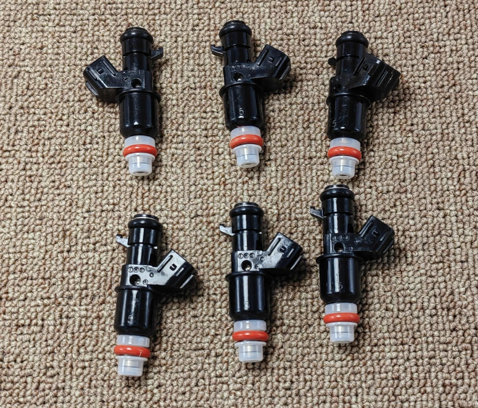 OEM 6X INJETORES DE COMBUSTÍVEL 16450-RCA-A01 para 3.0L 3.2L 3.5L Acura MDX TL Accord Pilot - Imagem 2 de 2
