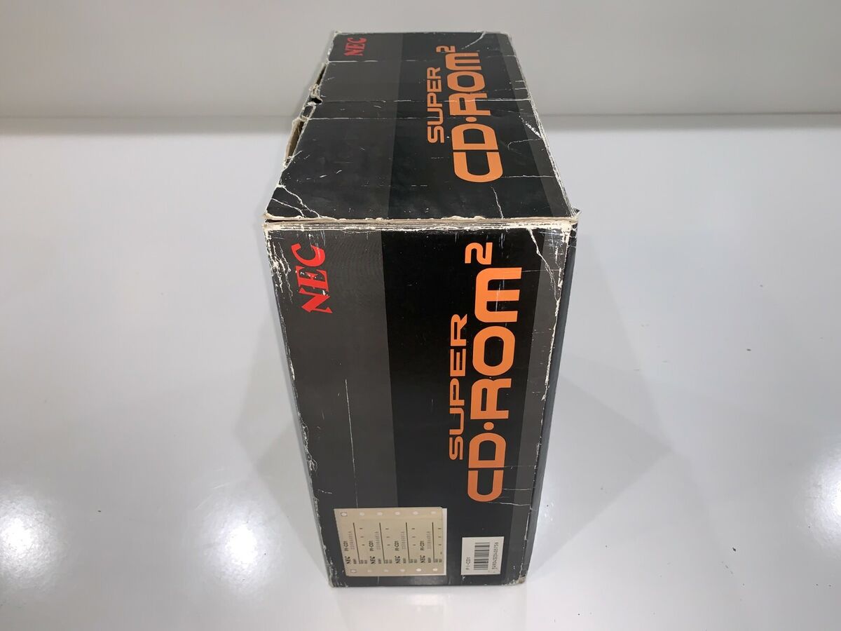 NEC Super CD ROM 2 System Console Complete in Box with PC NEC Super CD ROM 2 System Console Complete in Box with PC