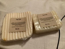 Tea Tree Handmade Bath Bar Soaps Sealed New Scented Free Fast ship