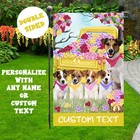 Jack Russell Dogs Garden Flag Personalized Double Sided Many Designs NWT