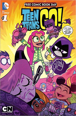 TEEN TITANS GO! #1  FREE COMIC BOOK DAY  DC COMICS  JUN 2015  NM  LOW PRINT RUN
