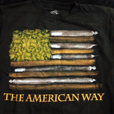Ussc Pullover Sweater MEDIUM Weed Joints Xanax Bars Cough Syrup Codeine Trippy