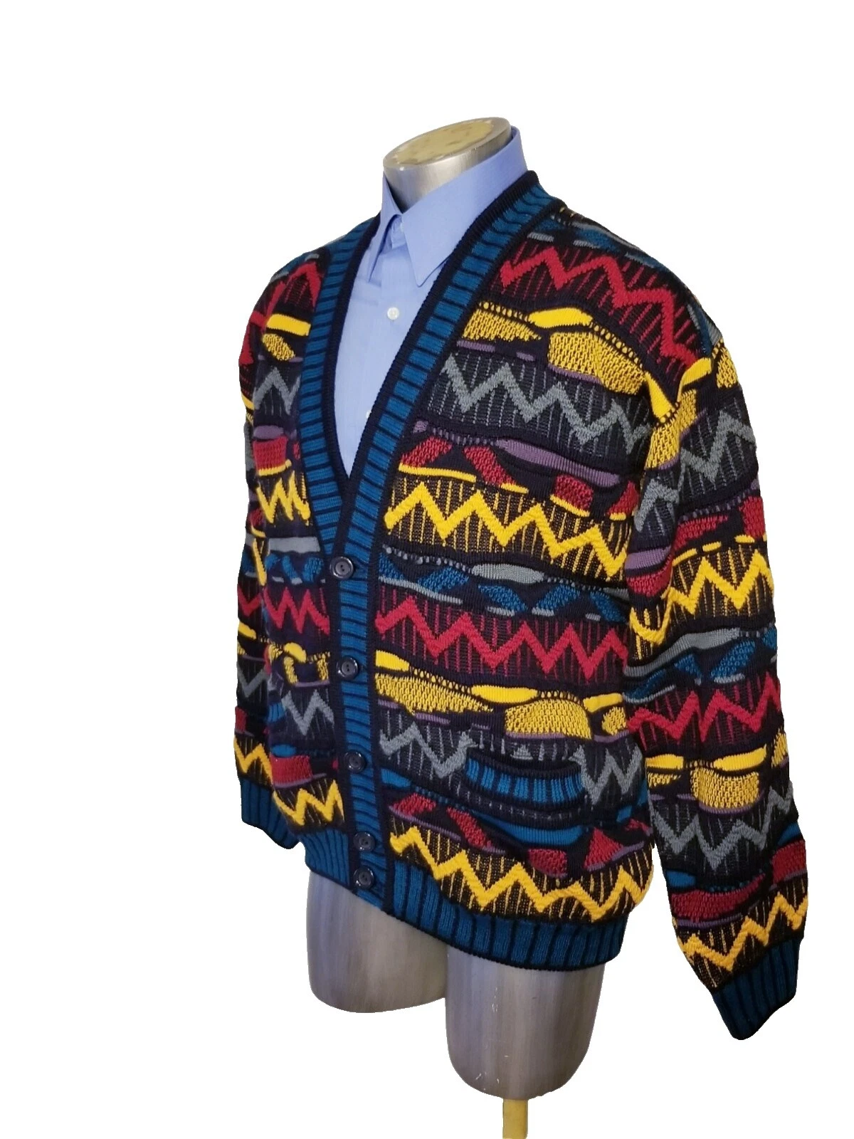 Suéteres Cárdigan COOGI Multicolor para hombres