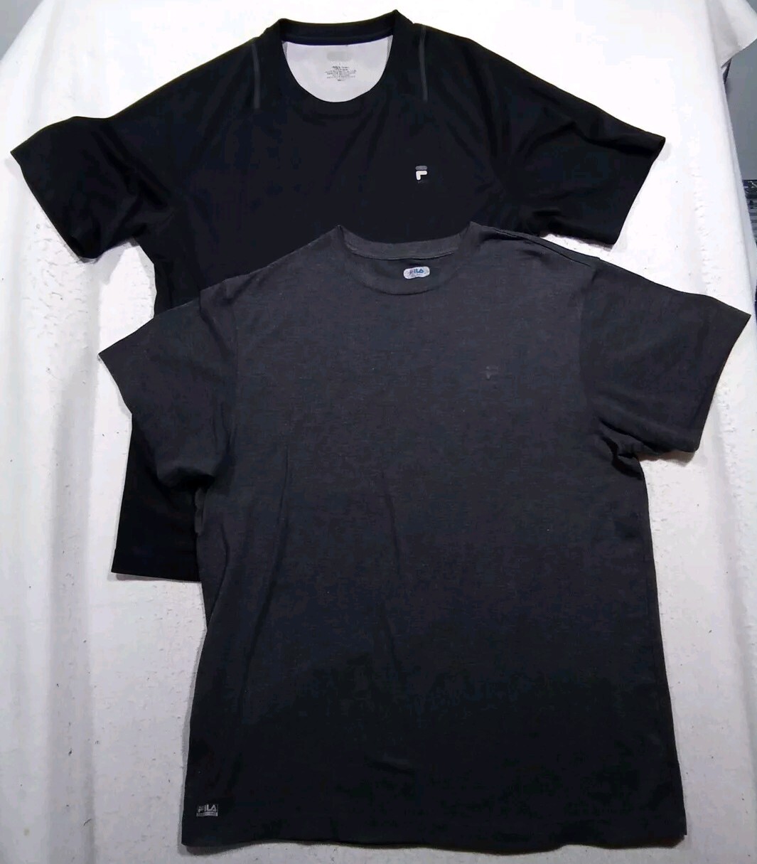 2 per 1! Fila Camicie Allenamento Uomo Large Grigio