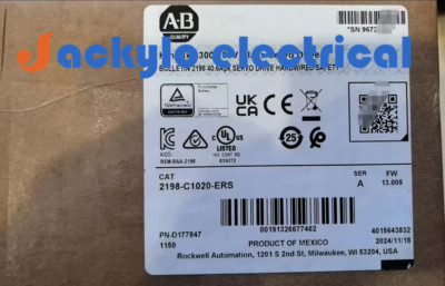2198-C1020-ERS New Sealed AB Kinetix 5300 200V Class Servo Drives Free Shipping