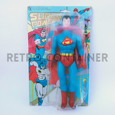 Mego Super-Heroes KO - Super Powers Superman Actionfigur MISB MOC NEU