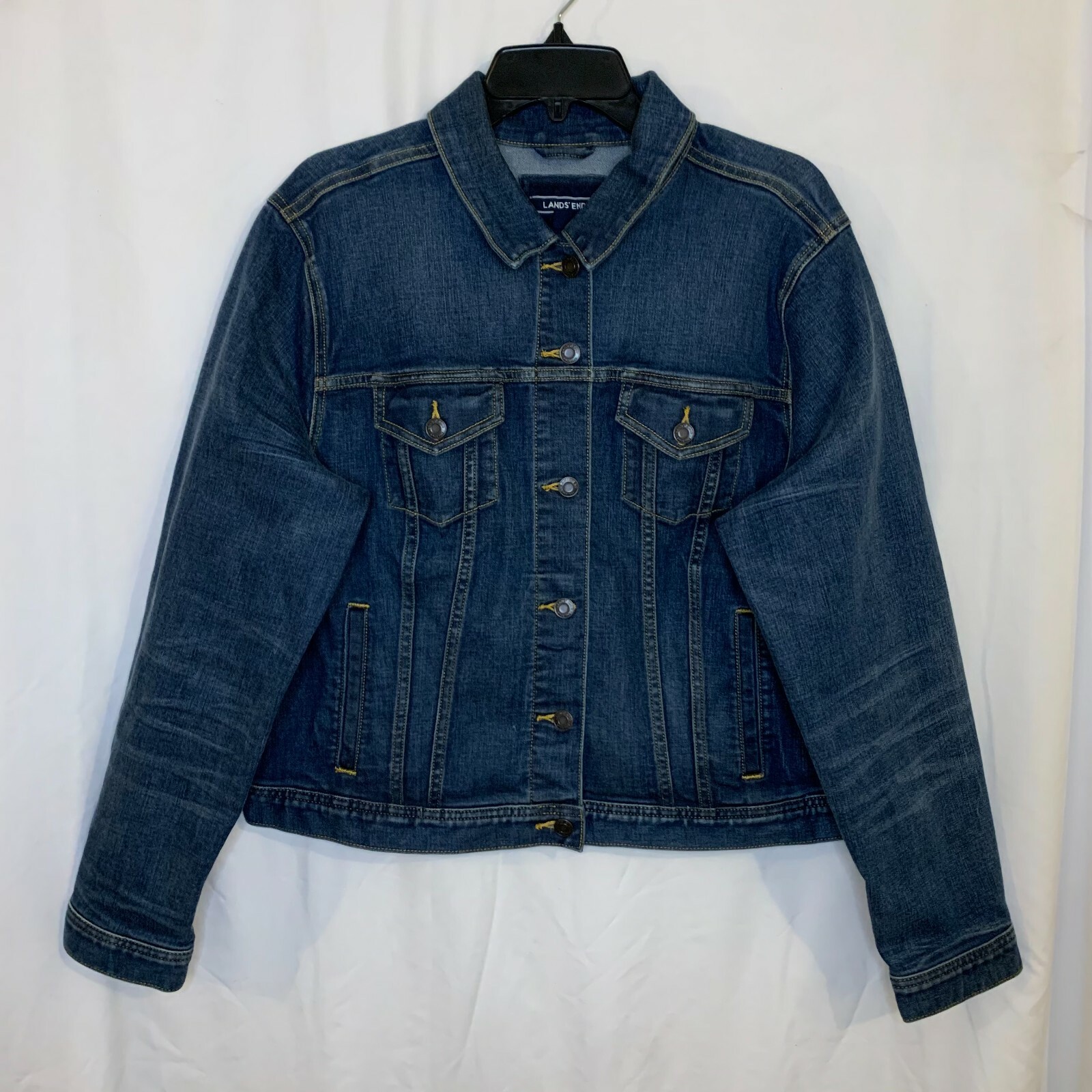 Long Sleeve Denim Trucker Jean Jacket 