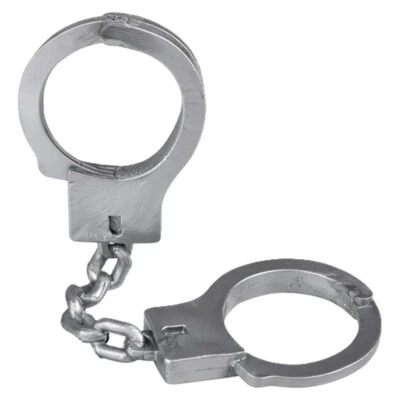 FUN EXPRESS Fake HANDCUFFS STRETCHY ELASTIC Detective Costume Fidget Party Favor Wedding Gag