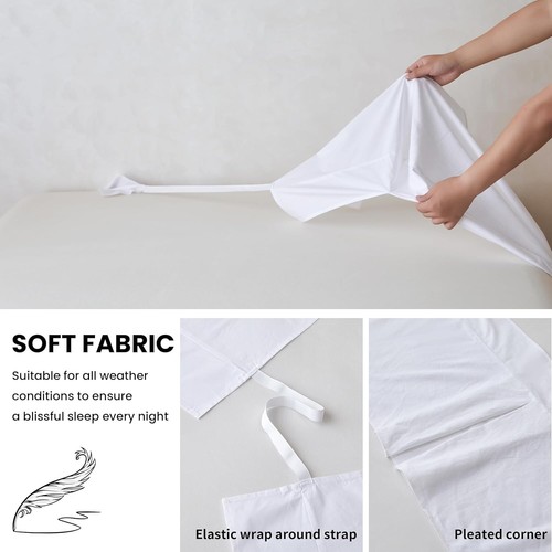 Stylish French Linen King Bed Skirt - Sustainable, Luxurious, Easy to Clean - Picture 6 of 8